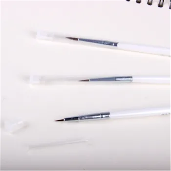 3pcs Multifuncțional Tort de Decorare Pen Fondant Modelarea Pen Zahăr Ambarcațiuni Instrument de Fondant Tort de Decorare Pictura Nail Art Pen Instrumente