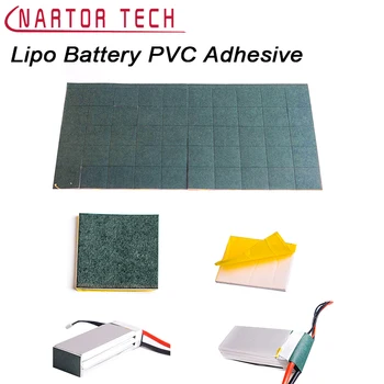 Nartor 10buc Lipo Baterie Litiu PVC Adeziv Plat Adeziv Garnitura Bateriei Orz de Hârtie cu o Grosime de Singur-fețe de Plastic DIY