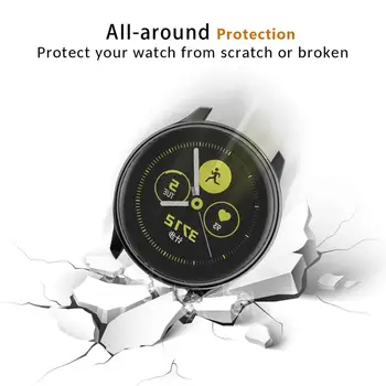 TPU Full Protector Cazuri Pentru Samsung Galaxy watch active watch Cazul Accesorii Inteligente de înlocuire Pentru Galaxy watch activ