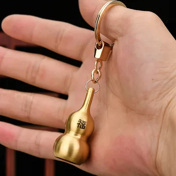 Șef șef tărtăcuță bricheta de sex masculin personalitate metal alamă mini tărtăcuță cheie pandantiv kerosen bricheta binecuvântare de pace cadou