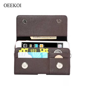 OEEKOI Model Lichee Sloturi pentru Carduri de Titularul Pungă de Caz pentru Blackview BV9600 Pro/P10000 Pro/BV9000 Pro/BV9000